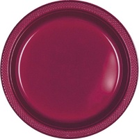 Berry Plastic Lunch Plates (Pkt 20)