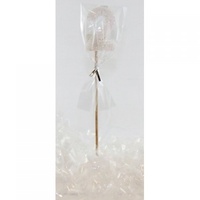 2nd - Candle Number 2 Glitter White