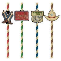 Western Paper Straws w/Add-ons