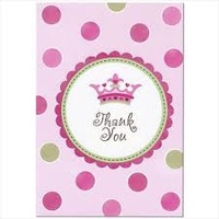 Baby Shower A New Little Princess Thank-You Cards
