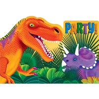 Dinosaur Prehistoric Party Invitations