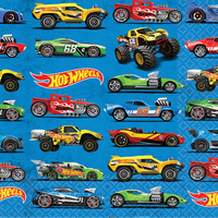 Hot Wheels Wild Racer Beverage Napkins