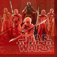 Star Wars VIII The Last Jedi Lunch Napkins