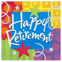 Happy Retirement - Luncheon Napkins