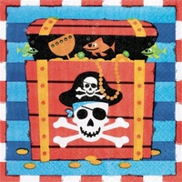 Pirate - Luncheon Napkins Pirates Treasure