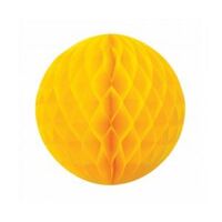 Yellow Honeycomb Ball 25cm Round