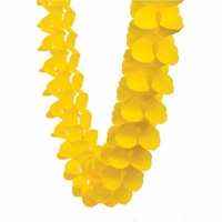 Yellow Honeycomb Garland
