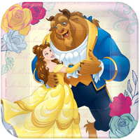 Beauty & The Beast Lunch Plates