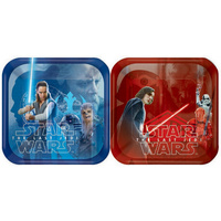 Star Wars VII The Last Jedi Lunch Plates