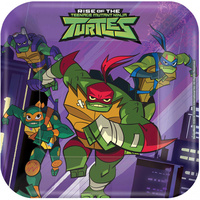 TMNT Rise of the TMNT Lunch Plates