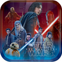 Star Wars VII The Last Jedi Dinner Plates