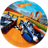 Hot Wheels Wild Racer Dinner Plates 23cm