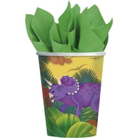 Dinosaur Prehistoric Party Cups