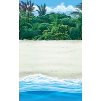 Hawaiian Summer Luau Beach Room Roll Scene Setter