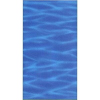 Hawaiian Summer Luau Ocean Blue Room Roll Scene Setter