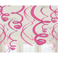 Pink Swirl Decoration