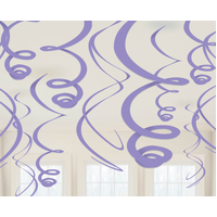 Purple Swirl Decoration