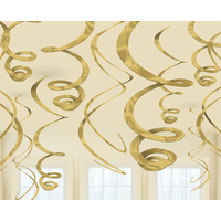 Gold Swirl Decoration