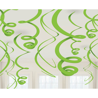 Green Swirl Decoration