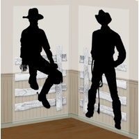 Western Cowboys Add-On Scene Setter Cutouts