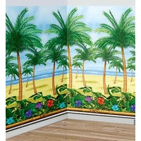 Palm Tree Room Roll Scene Setter