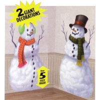Snowman Add-On Scene Setter Cutouts