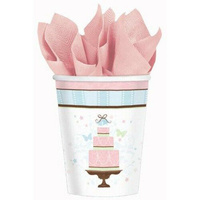 Bridal Shower Blushing Bride Paper Cups