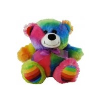 Teddy Jelly Bear Rainbow 18cm