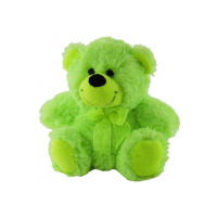 Teddy Jelly Bear Lime Green 18cm