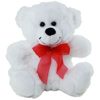 Teddy Valentine Jelly Bear White 23cm