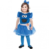 Cookie Monster Costume Girl 18-24 months