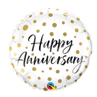 Happy Anniversary 45cm Foil Balloon