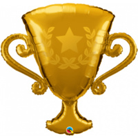 Gold Trophy Supershape 99cm Foil Balloon