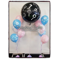 Gender Reveal Confetti Balloon 90cm Package