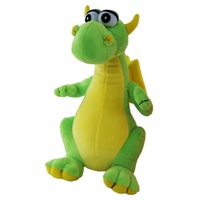Lime Green Dragon Soft Toy