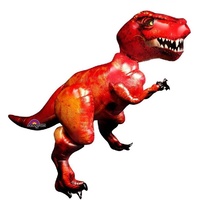 Dinosaur Tyrannosaurus Rex Airwalker Foil Balloon