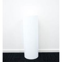 Hire of White Gloss Plinth (300mm x 870mm)