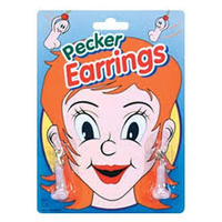 Penis Pecker Earrings