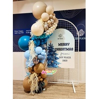 Mesh Arch 2.1m ~ Organic Balloon Garland ~ Custom Sing ~ Delivered Locally