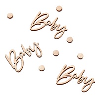 Botanical Baby Wooden Baby Confetti