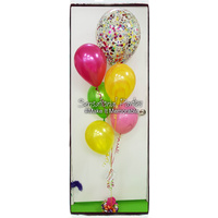 Balloon Arrangement Confetti Fun