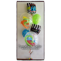 Balloon Bouquet Glamour (Squiggly)