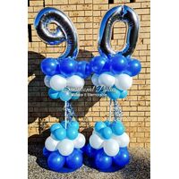 Balloon Column Number Set