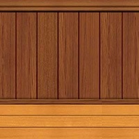 Floor Wainscoting Wooden Scene Setter