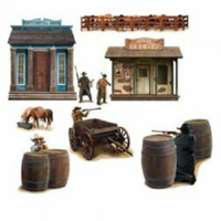Cutout Props Wild West Shotout
