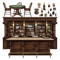 Cutouts Props Saloon Bar Scene