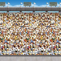 Scene Setter Upper Deck Sports Stadium
