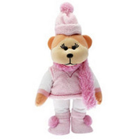Beanie Kids - Cuddly Laura the Winter Fashion Bear