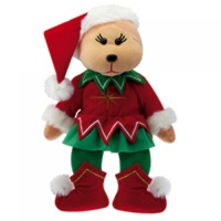 Beanie Kids - Cuddly Chrissy the Christmas Elf