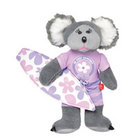 Beanie Kids - Kellie the Surfn' Koala (Discounted - Cracked Surfboard)